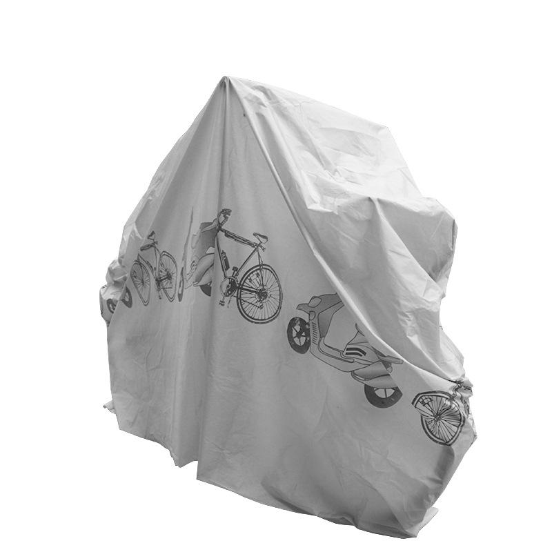 Fahrradabdeckung Fahrrad Regenschutz PEVA 110x200cm Staubschutz Sonnenschutz Sonnenschirm MTB Mountainbike Motorrad Alle Jahreszeiten