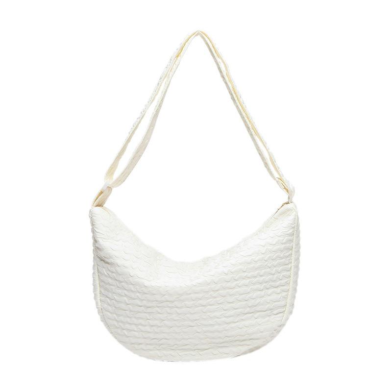 Large Capacity Stylish Simple Tote Bag Summer New Personalized Simple Shoulder Bag Retro Fashion Messenger Bag