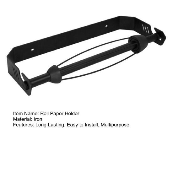 Paper Towel Holder Universal Easy to Install Self Adhesive Wall