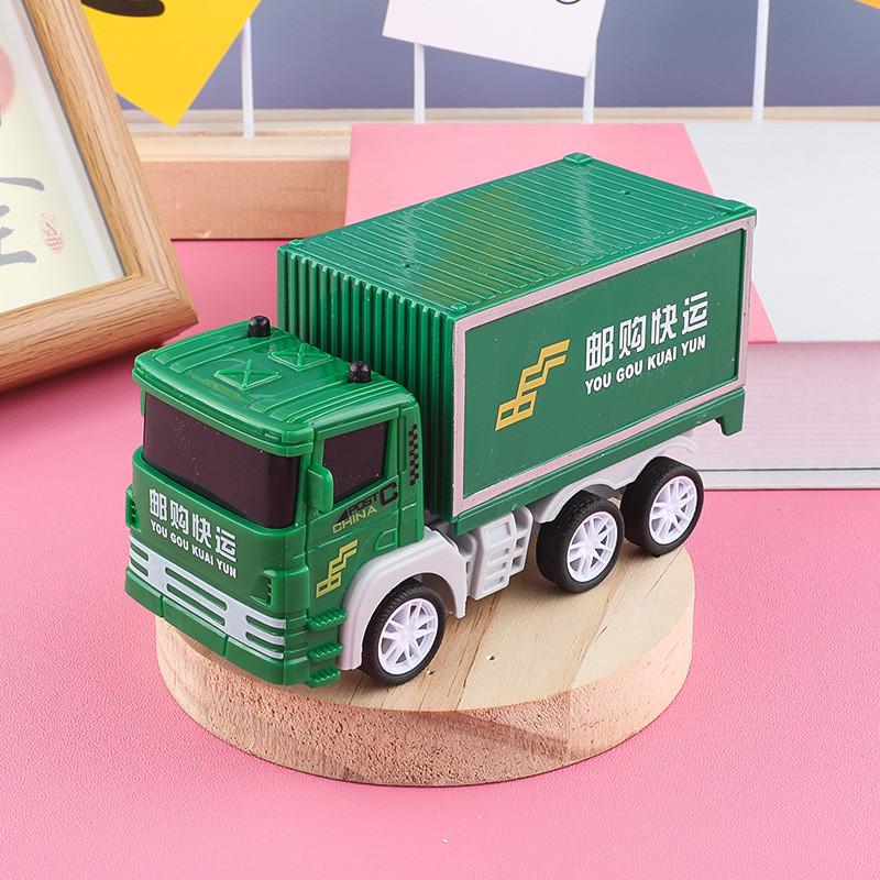 Kids Rebound Drive Toy Truck With Interactive Features For Visual And Motor Skill Development