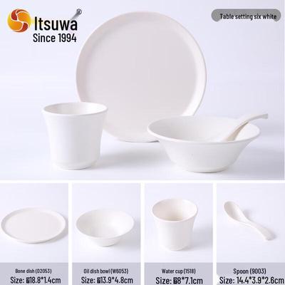 Chinese Style Melamine Imitation Porcelain Bone Dish