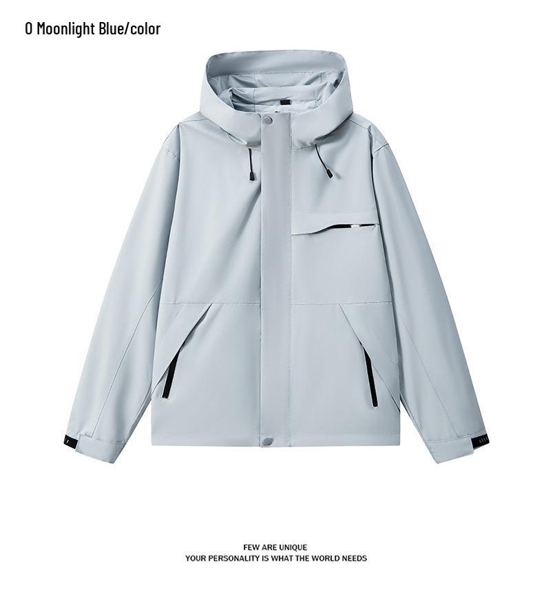 Stylish Outdoor Windproof Waterproof Soft Shell Jacket for Youth