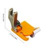 Sturdy Plastic Presser Foot for Flatbed Sewing Machines Extended Designs Improved Cloth Stability Expert Tailoring