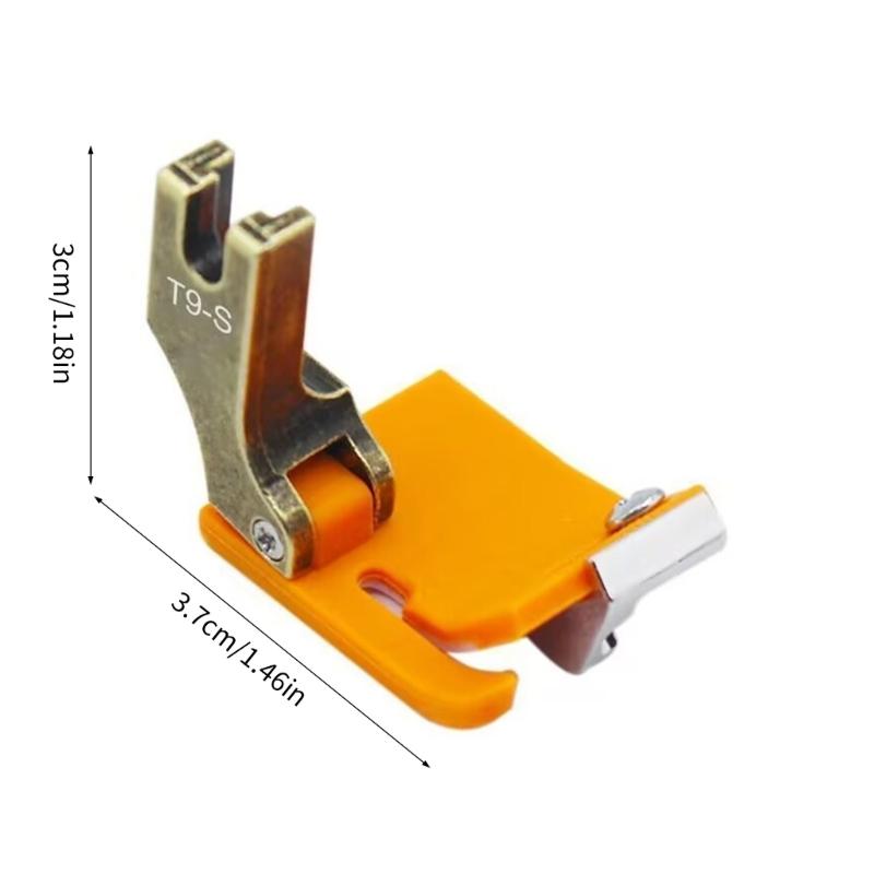 Sturdy Plastic Presser Foot for Flatbed Sewing Machines Extended Designs Improved Cloth Stability Expert Tailoring