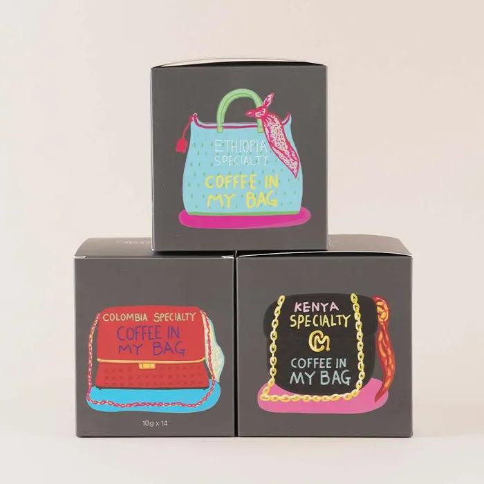 Cafe Museo Colombia Specialty Tea Bag Coffee 14EA