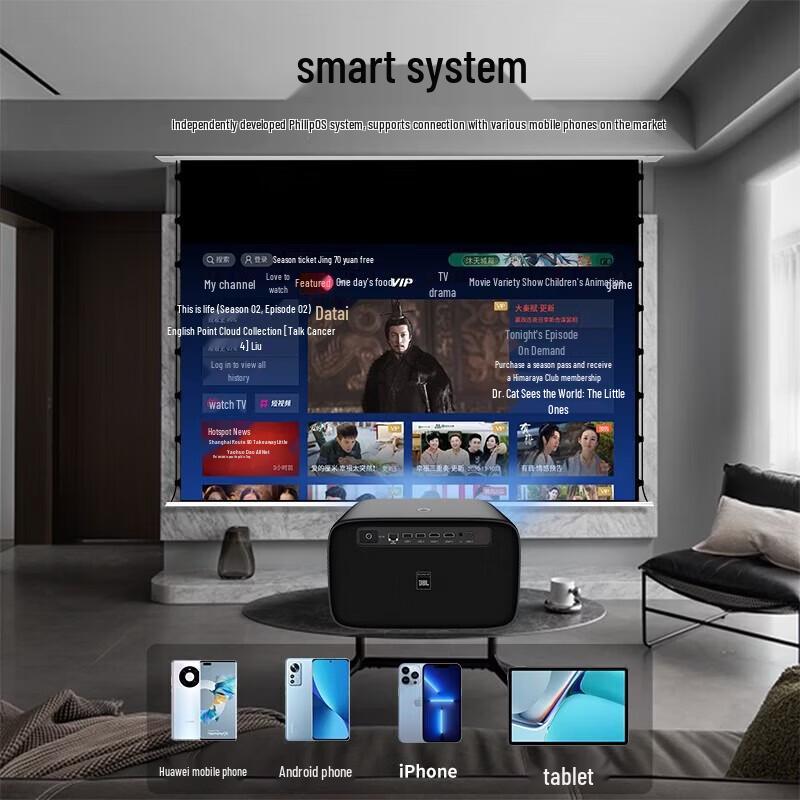 Philips NeoPix 926 4K UHD Integrated Projector (CN Version)