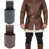 Retro Medieval Sword Holder PU Leather Sword Strap Durable Rapier Ring  Cosplay Accessories