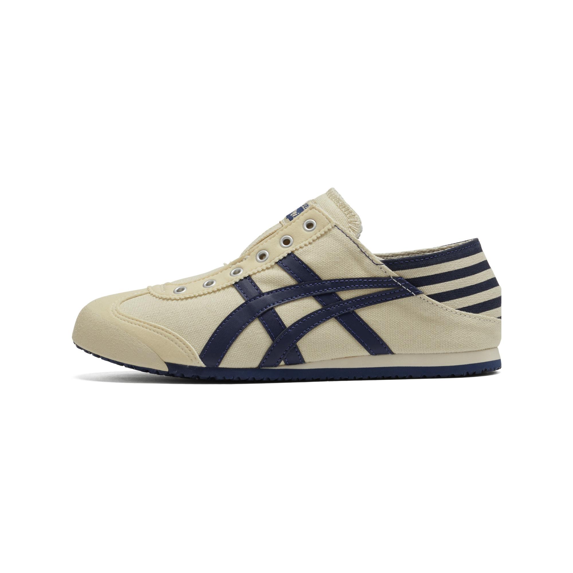 Кроссовки унисекс Onitsuka Tiger Mexico 66 Paraty Natural Navy кремовые 1183C233-250 36