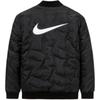 Nike Cotton Jacket Casual Round Neck Long Sleeve Kids Jackets Black NY2142010GS-002