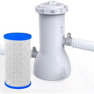 Cartucho de Filtro para Bomba de Piscina Removível Substituível Reutilizável Filtro de Reposição para Piscina Tipo A C