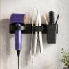 Wall-mounted Hair Care Tool Storage Box, Suitable for Hair Dryers, Curling Irons, Comb Holders, and Bathroom Accessories