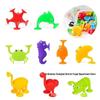 Colorful Sea-Themed Suction Cup Bath Toys Set for Kids