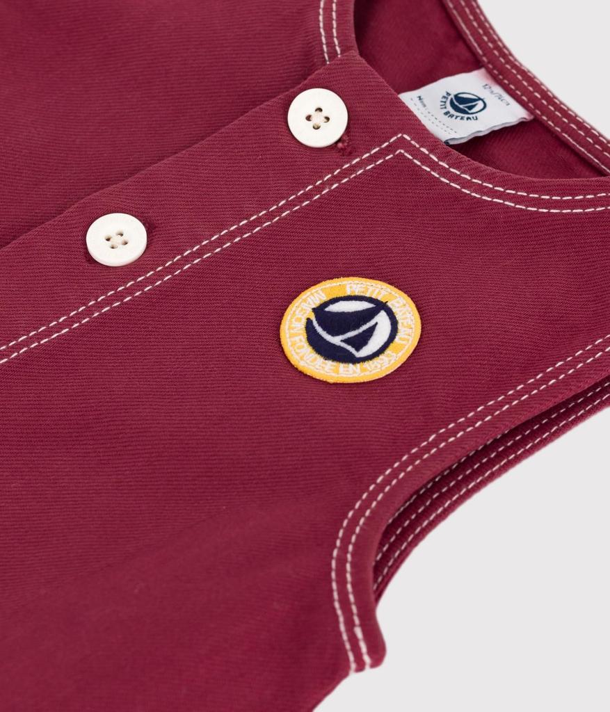 Petit Bateau Jumpsuit A0E4X 24 86cm Red, Months,