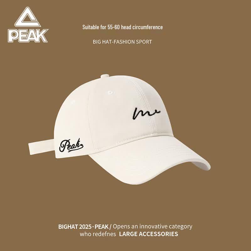 Peak Embroidered Curved Brim Baseball Cap One Size