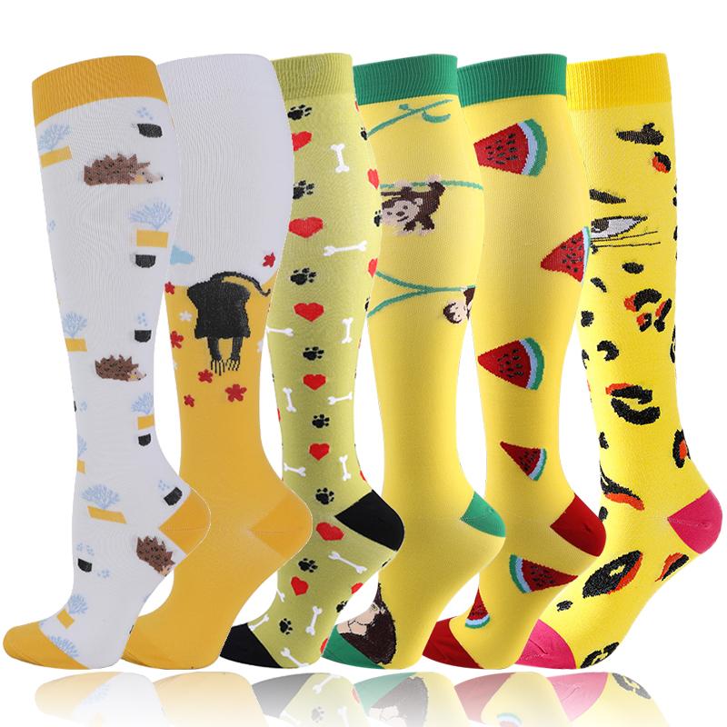 Pressure Hosiery Him Her Stocking Ventilated Fitness Sport Stockings Outdoor Pressure Running Cycling Compression Socks style