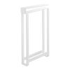 Yamazaki Jitsugyo 10503 Under Cupboard Cutting Board Holder Slim White W3.5 X D17 X H28.4cm Tower Cutting Board Stand Cutting Board Stand Effective