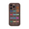 Applicable To iPhone17promax2026 Black Letter Calendar Mobile Phone Case 15/16 New 12 Fine Holes 17 All-inclusive 14