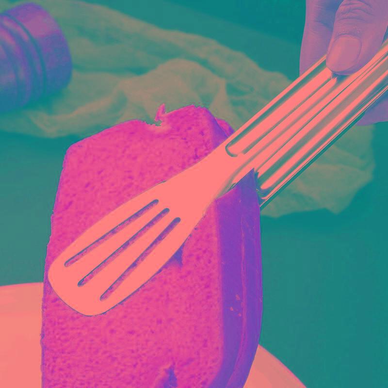 Ruhan 304 Stainless Steel Buffet & BBQ Tongs