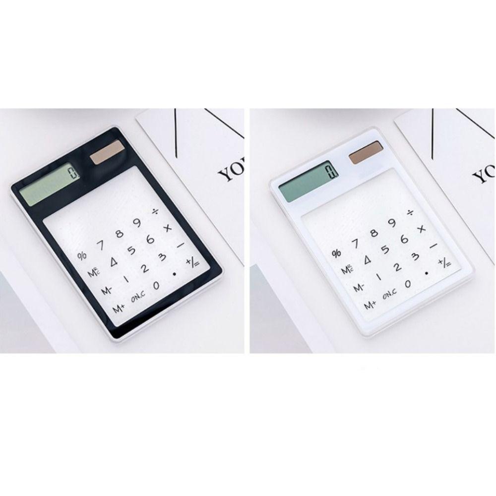 Supplies Scientific Calculator Calculadoras Transparent Solar Calculatrice  Calculator