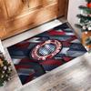 FC Bayern München Bedruckter Flanell Teppich rutschfest weich Polyester Boden Teppich Indoor Dekor Matte für Schlafzimmer Wohnzimmer Sofa Spielzimmer Heimdekoration