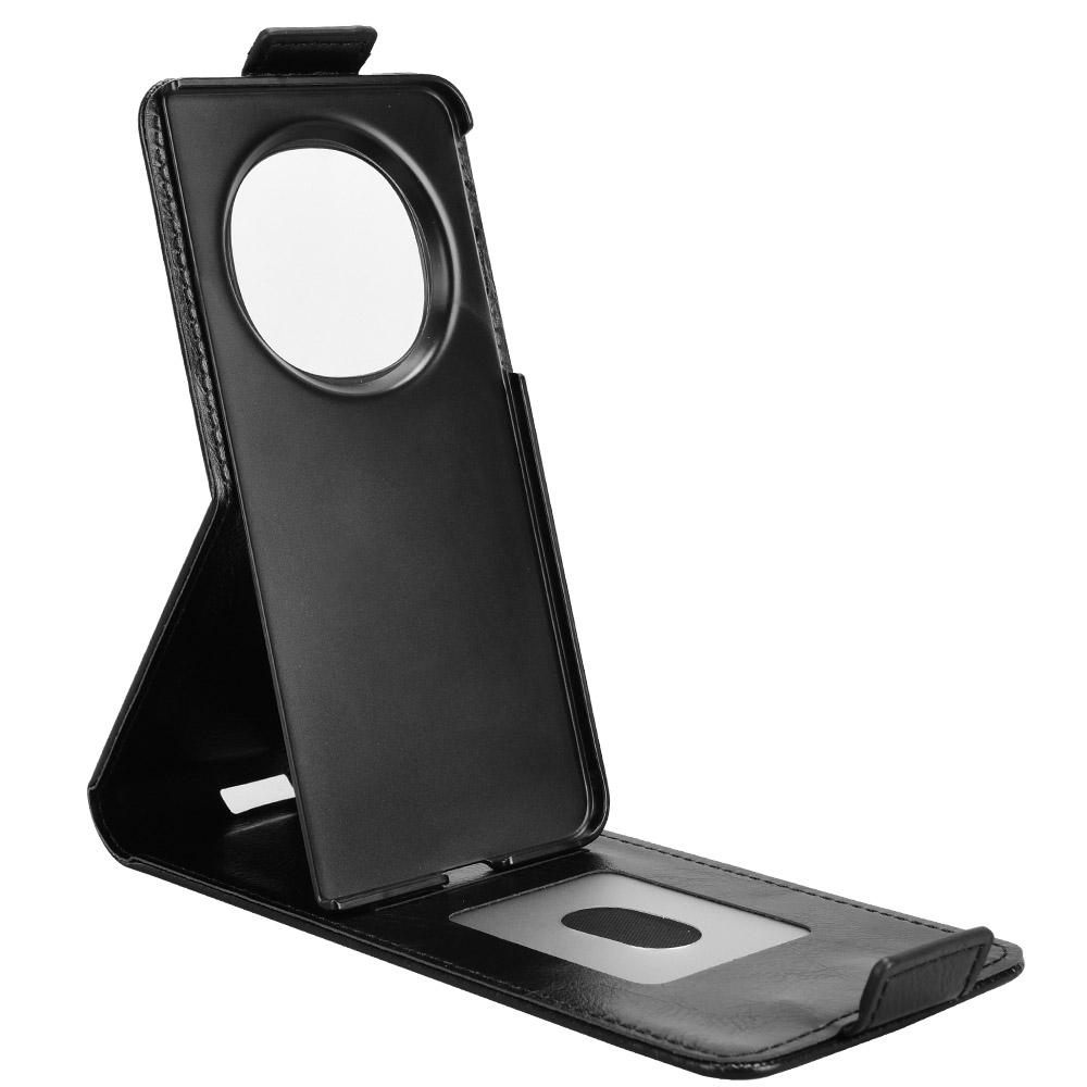 For Oppo Find N5 5G Stand Case Magnetic Clasp Vertical Flip Leather Phone Cover with Card Holder