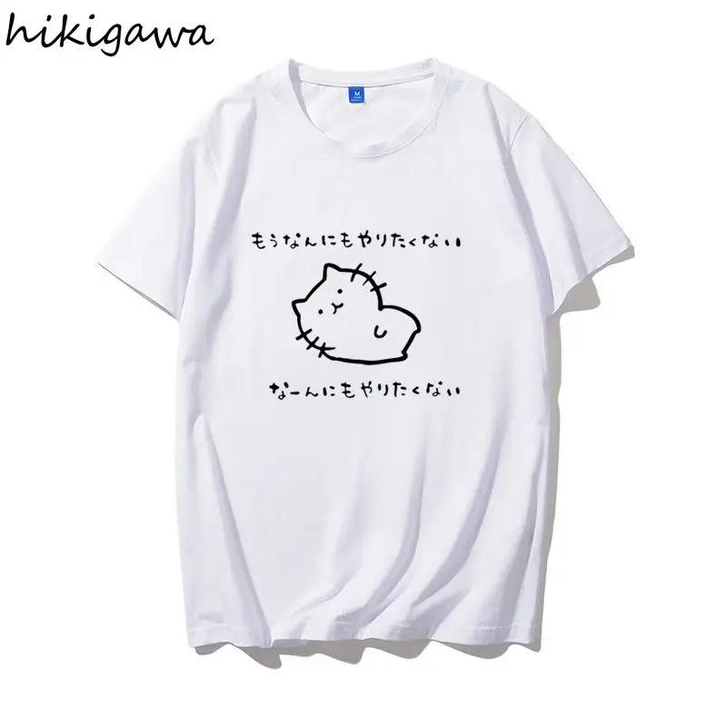 2025 Ropa Mujer Korean Women T-shirts Fashion Japanese Camisetas Women Tops Anime Print Summer Tees Casual White Y2k Tshirts