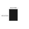 100Pcs 50X60Cm Black Outdoor Disposable Plastic Garbage Bag, Large Capacity And Thickness, Leak-Proof And Durable