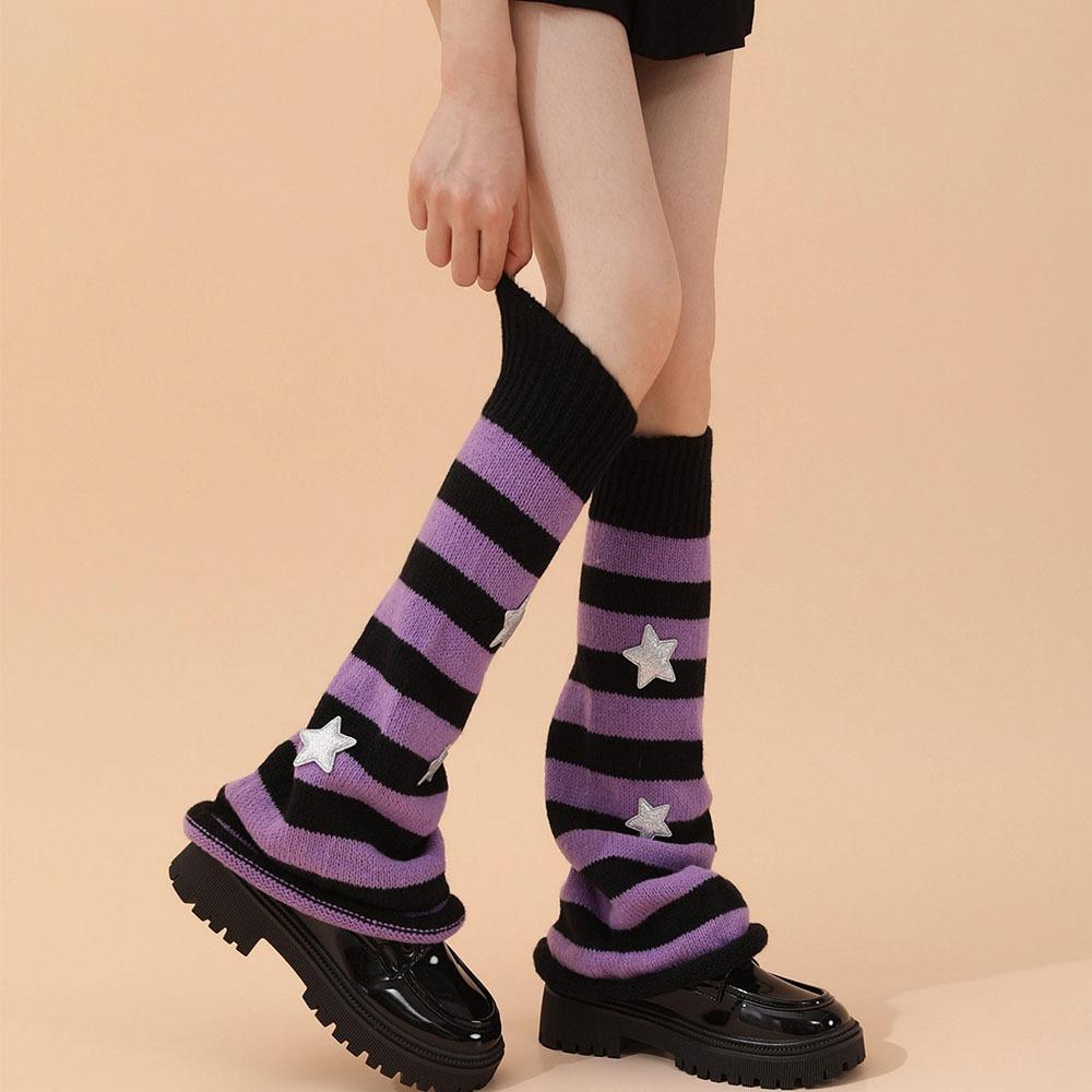 Latin Ballet Boot Stockings Boot Cuffs Leggings Y2K Leg Warmers Japanese Boot Socks  Girls Women's