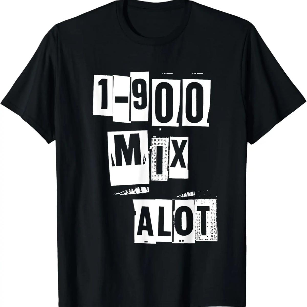 

1-900 Mix Alot Baby Got Back Hip Hop Rap Shirt T-Shirt XXXXXL різнокольоровий
