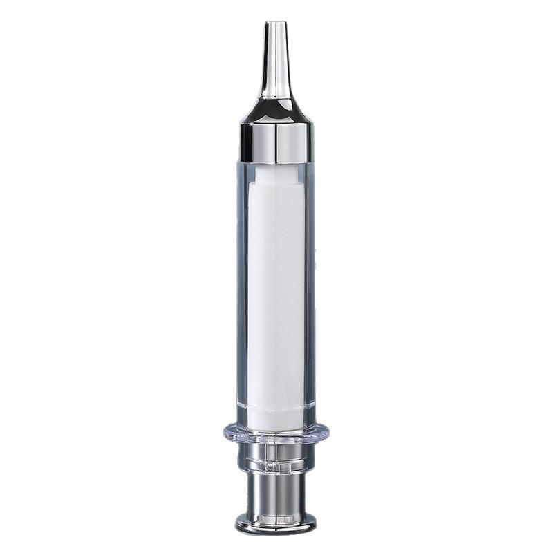 10ml Ultrasonic Fine Tip Eye Cream Serum Bottle with Press-On Vacuum Pump