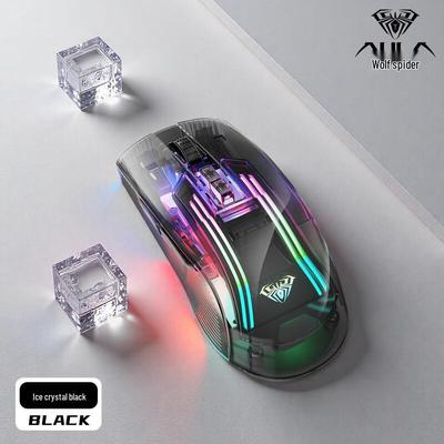 AULA SC516 Transparent Tri-Mode Gaming Mouse