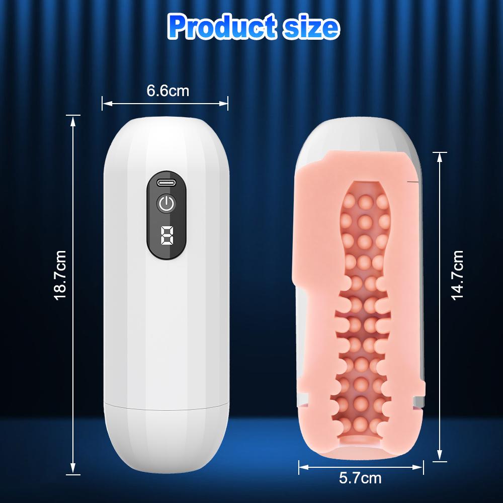 Automatic Male Masturbators Sucking Blowjob Machine Masturbation Cup Penis Stimulation Pocket Pussy Adult Sex Toys for Men