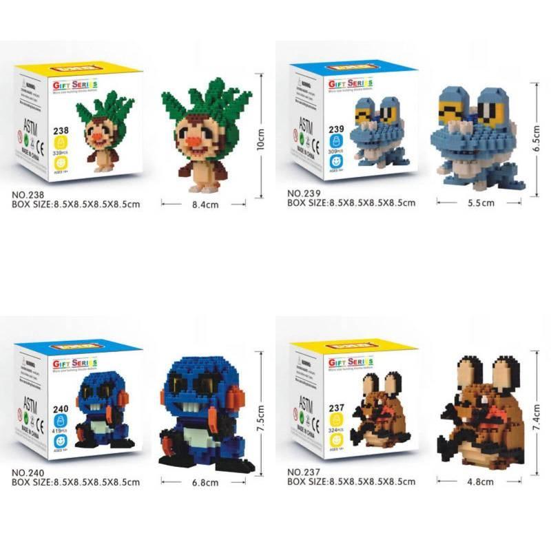 Micro Toy Blocks Construction Creative Building Children Gift Birthday