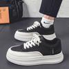 Men's Thick Sole Platform Sneakers Casual Board Shoes Fashion Lace‑up Skate Shoes All‑Match Daily Walking Shoes