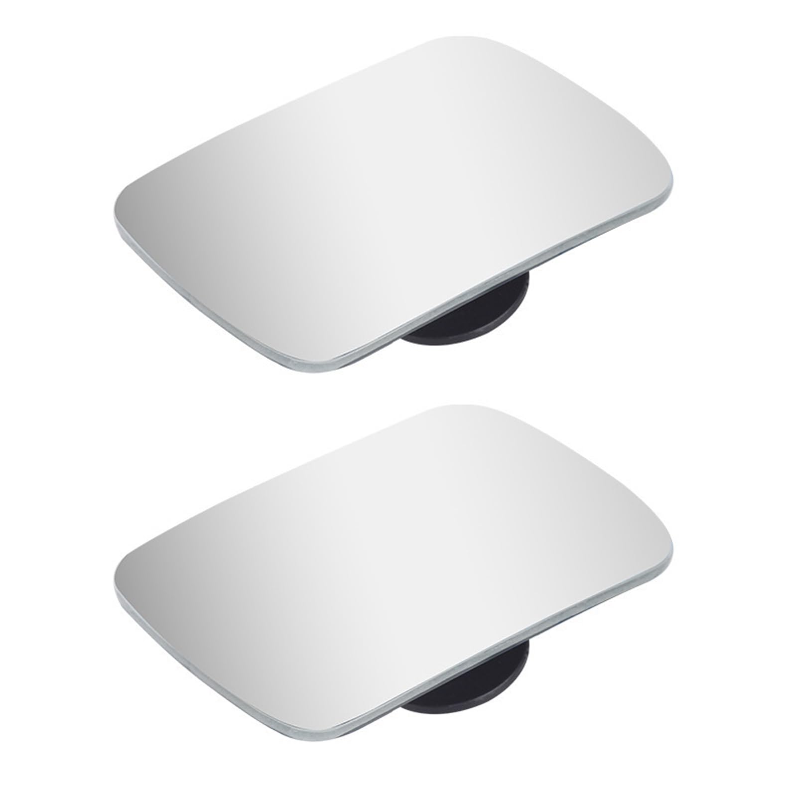 

Set of 2 Car Auxiliary Mirror, Car Auxiliary Mirror, 360 Degree Angle Adjustable, Blind 64*46mm серебряный