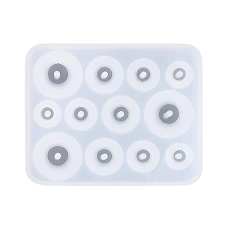 Silicone Molds For Resin Beads Gemstones DIY Crafting Multi Shape Jewelry Accessories Pendants Casting Tools Supplies Set