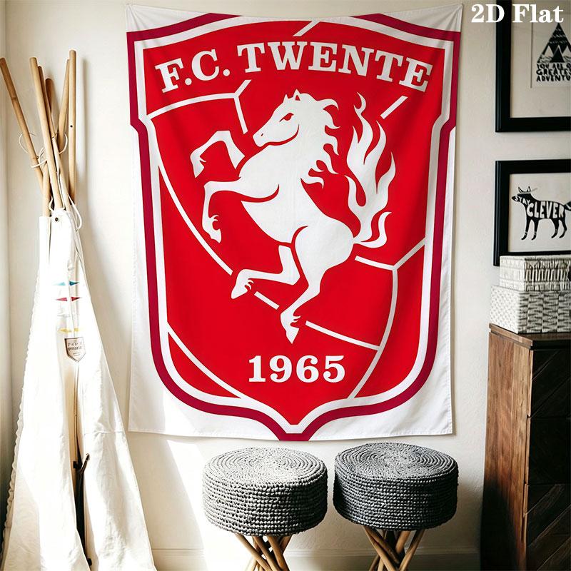 Twente Závěsná látková deka s potiskem Dekorativní tapiserie do ložnice obývacího pokoje Domácí dekorace