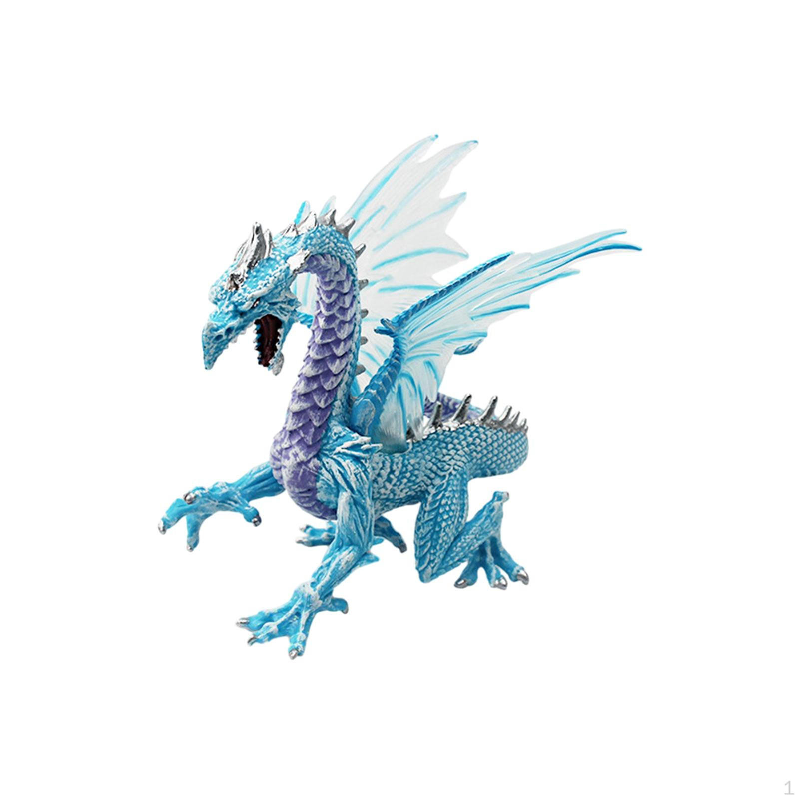 Фигурка Дракона Миниатюрная Статуэтка для Топпера Торта Ранняя Образовательная Игрушка