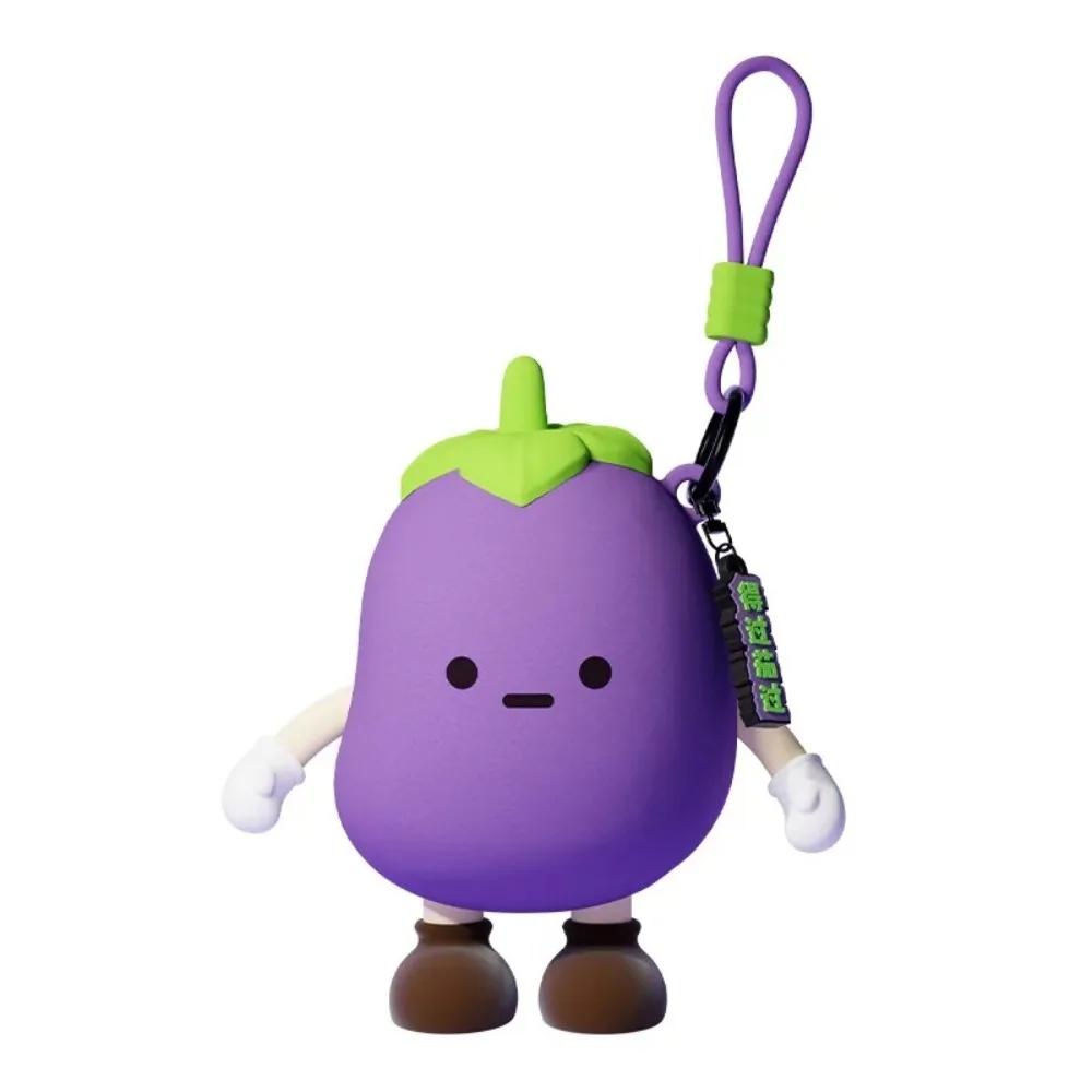 Creative Silicone Storage Bag Kawaii Mini Coin Purse Vegetable Series Earphone Bag Kids