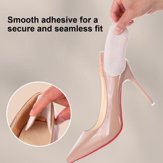 1 Paio Cuscinetti Tallone Scarpe Antiscivolo Rivestimenti Tallone Protezioni Cuscinetto Prevenzione Vesciche Sollievo Dolore Grip Tallone Scarpe Grandi Lente Inserti Tallone Riempimento