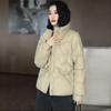 Short Down Jacket for Women In Winter Loose Design Feeling Niche Small Stature Fashionable White Duck Down Jacket for