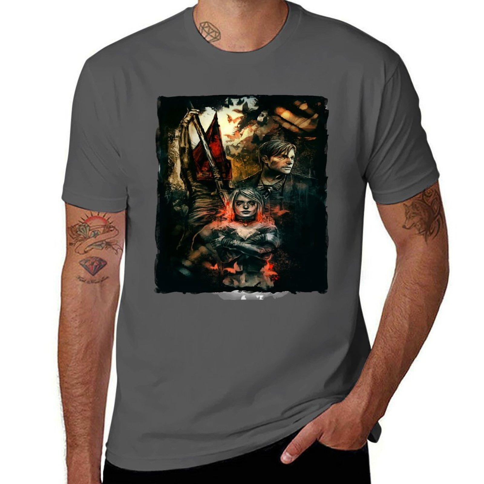 

SilentHill 2 TShirt Basic Comfort Fit TShirt for Men 4XL