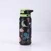 Kids Printed Stainless Steel Insulated Water Bottle With Straw Lid 600ml 800ml Outdoor Portable Thermos School Travel