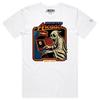 VOICEART Haunted Arcade Funny Halloween Graphic Premium T-Shirt for Holidays