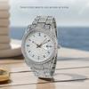 Iced Out Full Diamond Watch for Men Women Luxury Bling Rhinestone Quartz Watch with Date Luminous Hands Waterproof Analog Wrist Watch