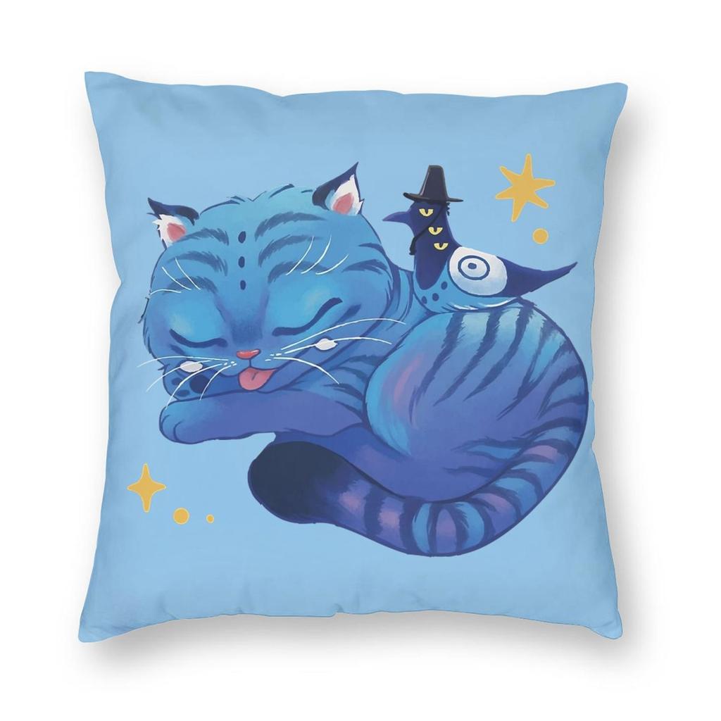 KPop Demon Hunters Pillowcase Printing Fabric Cushion Cover Gift Throw Pillow Case Cover Home Square 45X45cm