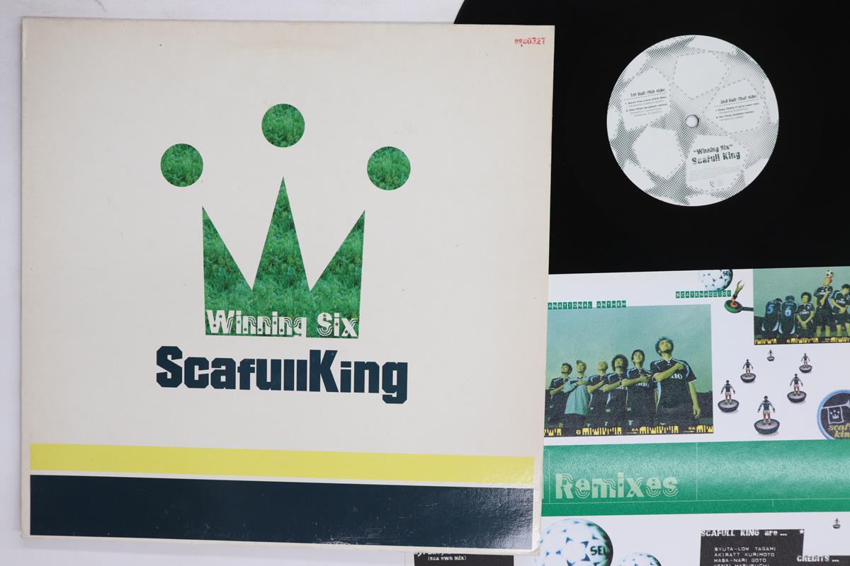 

12inch Record SCAFULL KING Winning Six ESC032T ESCALATOR 2001 Japan Japanese PopRock Used