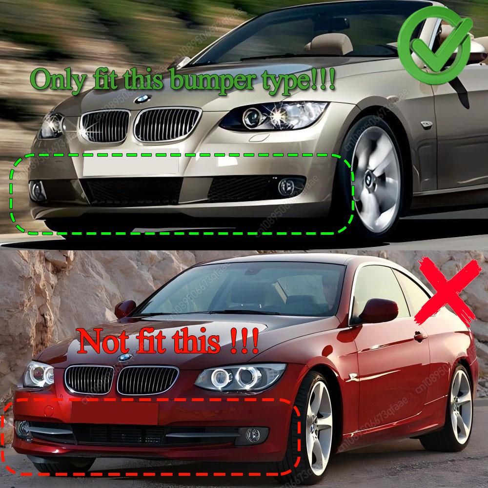 Car Front Bumper Lip Splitter Spoiler Tuning For BMW 3 Series E92 E93 316i 320i 320d 330i 330d 335i 2006-2009 Pre-LCI Bodykits