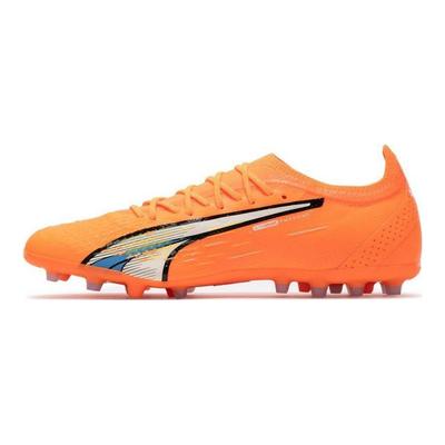 Ultra Ultimate Comfortable Round Toe MG (Rubber Short Stud) Soccer Shoes Men Soccer Shoes Orange 107214-01