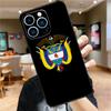 Colombia Flag Case For iPhone 17 16 14 13 12 11 15 Pro Max Mini Plus 16e 17 Air Bumper Cover Accessories